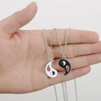  Chinese Taichi Yin Yang Bagua Pendant Necklace