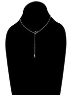 Crystal MOM Pendant & Pave CZ Hoop Earrings Set