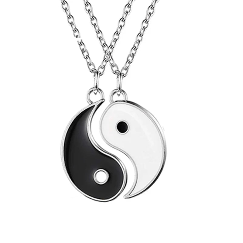  Chinese Taichi Yin Yang Bagua Pendant Necklace