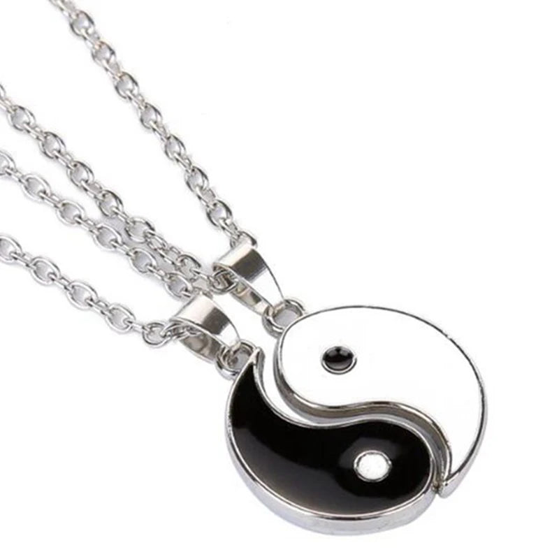  Chinese Taichi Yin Yang Bagua Pendant Necklace